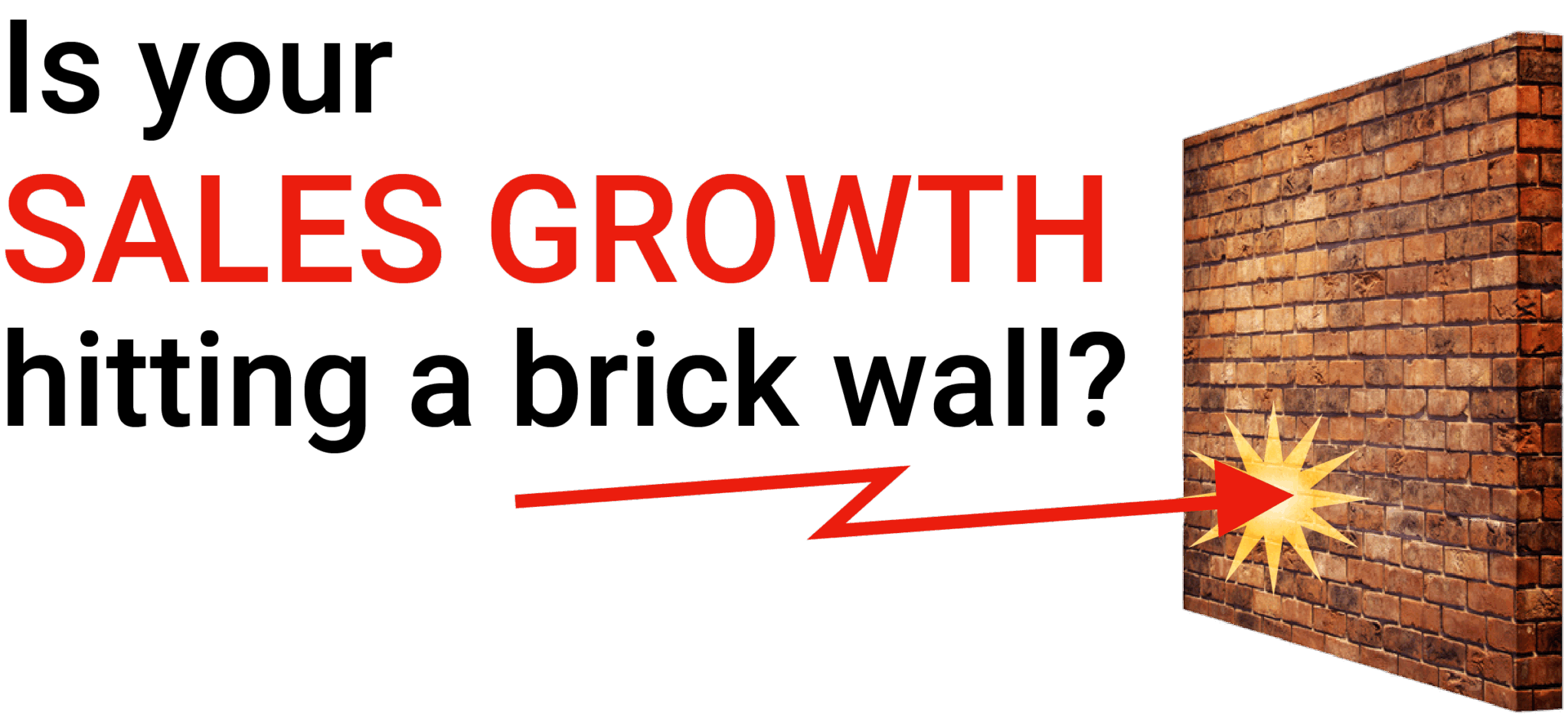 Is your Sales Growth hitting a brick wall?